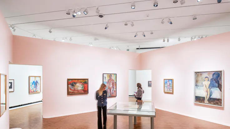 Munch Museum in Oslo Norway with Rockfon Mono Acoustic TE-Edge