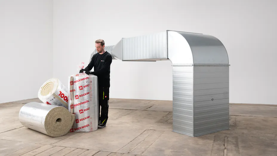 ROCKWOOL Prolit Lamella Mat: Aislamiento térmico y acústico en conductos de ventilación