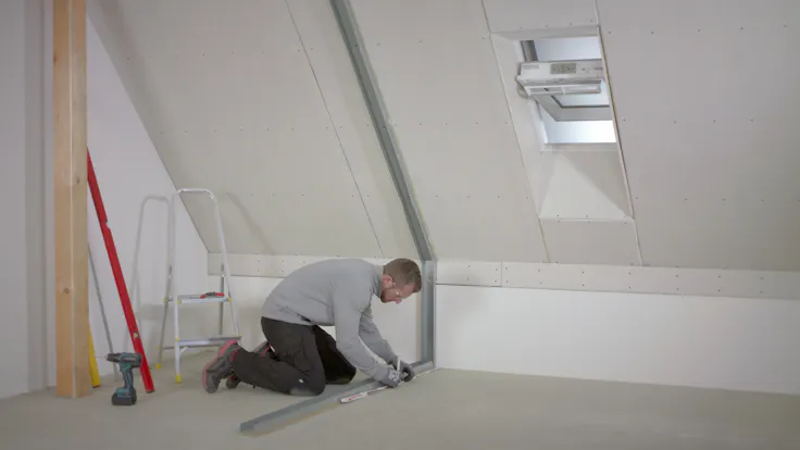 partition wall, inner wall, installation, trennwand, innenausbau, sonorock, germany