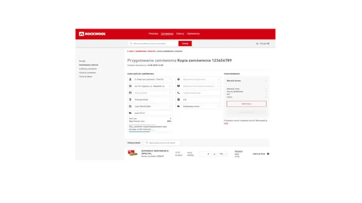E-Shop, functionalities, case study