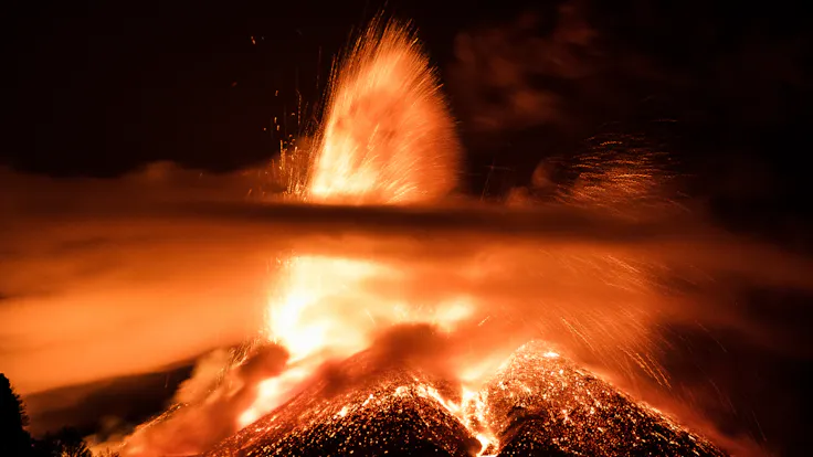 Exploding Volcano