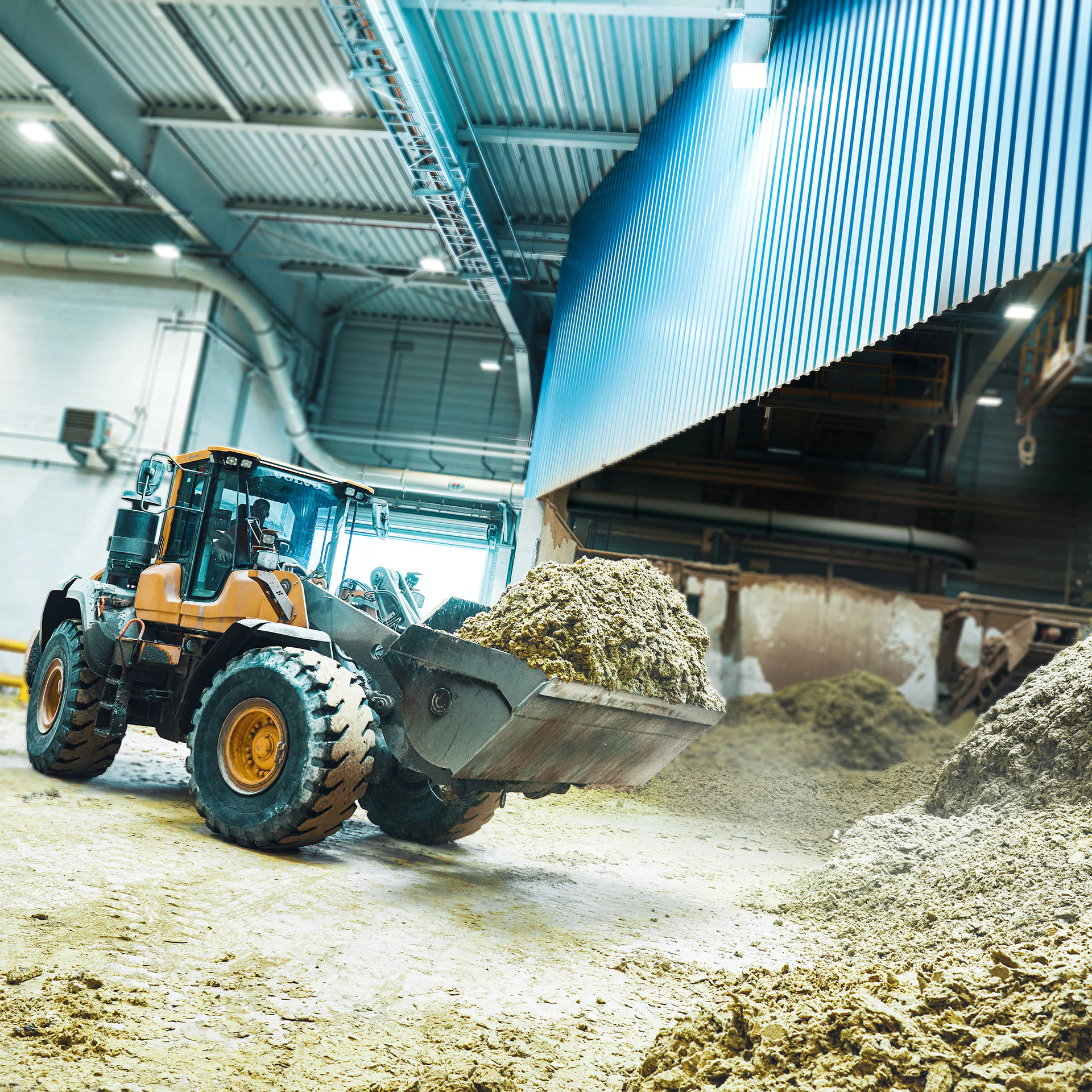 Recycling, Germany, factory, Linie 9, excavator, Rockcycle