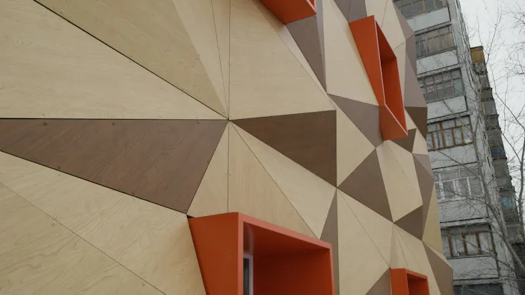 Navigation Campus, Technology Park with Rockpanel Colours & Rockpanel Woods in Kazan, Russia