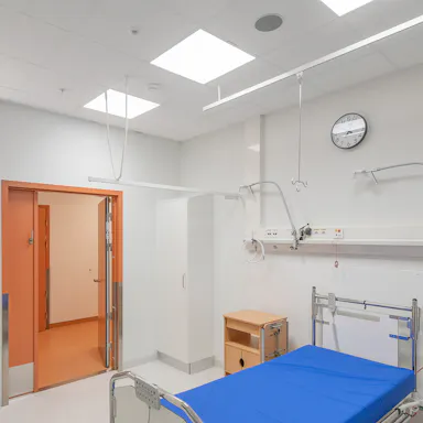 Biotechnology / Pharmaceutical in Oslo Storbylegevakt, Oslo, Norway in Oslo Norway with Rockfon MediCare Standard A-Edge
