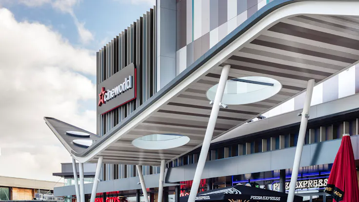 CineWorld with Rockpanel Chameleon and Rockpanel Colours in Whiteley, United Kingdom