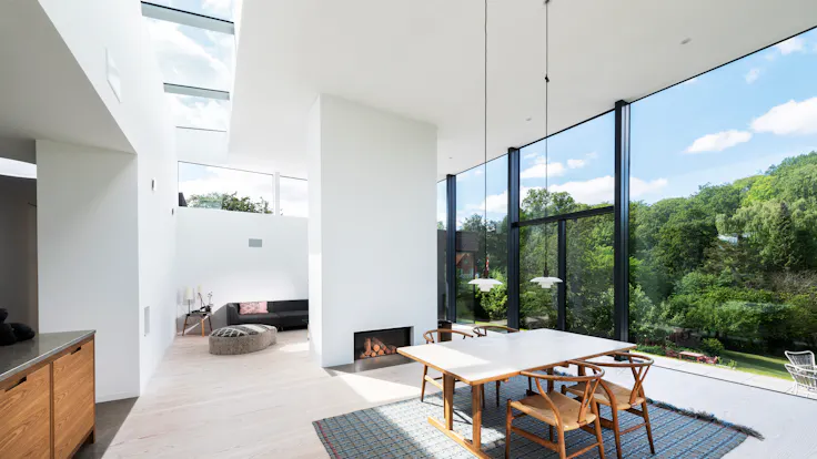 DK, Private Home, Gentofte, Jeppe Utzon, Private Home, Rockfon Mono Acoustic, White