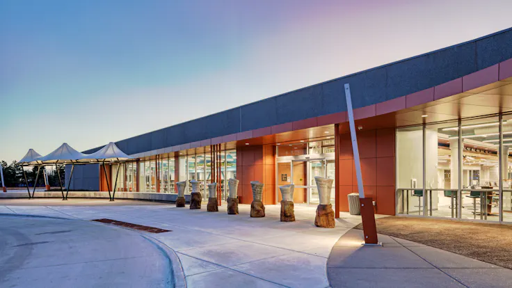 NA-Wichita Advance Learning Library, education, Planostile Snap-in, Infinity, copper metallic