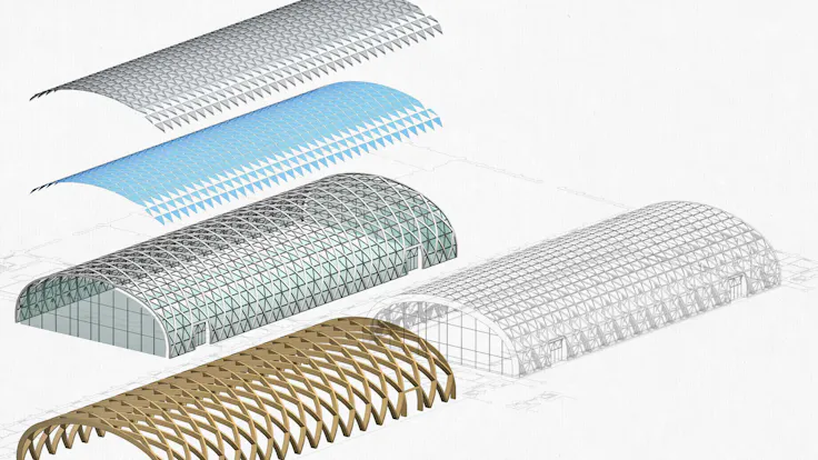 RU, Palace Stables in Peterhof, Concept of Ceiling, Story, Architect Competition
