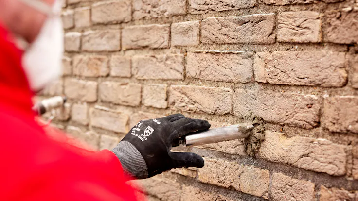 referenceproject rockfit fulfill, testimonial rockfit fulfill, referenceproject inblaaswol, inblaaswol, blow-in wool, verwerking, rockfit fulfill, verwerking van rockfit fulfill inblaaswol, processing, aanbrengen van spouwmuurisolatie, installation of cavity wall insulation, inblazen van een spouwmuur, blowing in a cavity wall, smits isolatie, rw-bnl