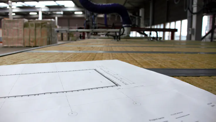 Prefab Innovation Centre - production