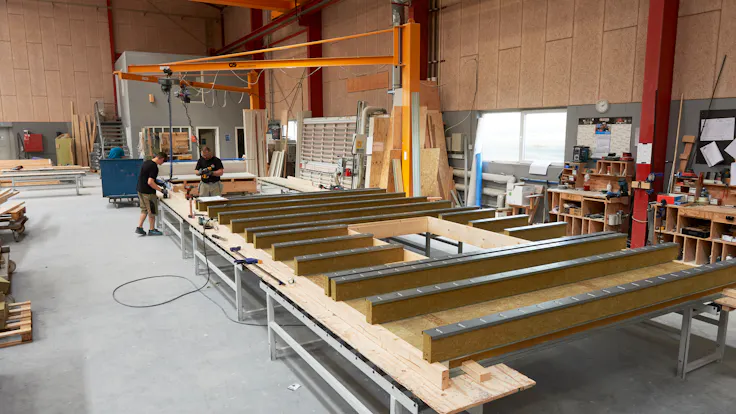 Rockzero, prefabrication, Reference case, Roust