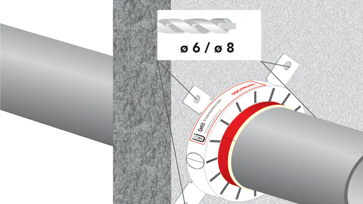 illustration, hvac, conlit brandschutzmanschette, germany, steps