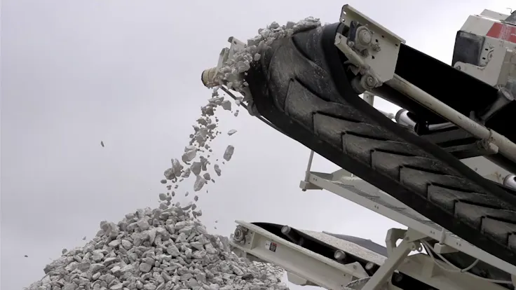 Rockworld imagery, circularity, recycling, reuse