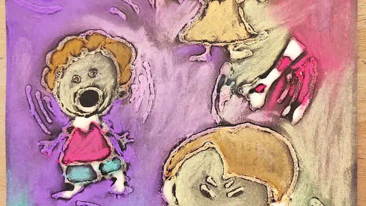 Article illustration, Poland, school campaign, children drawings, polish campaign