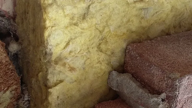 steenwol 35 jaar, spouwmuurisolatie, cavity wall insulation after 35 years, rockfit, rw-bnl