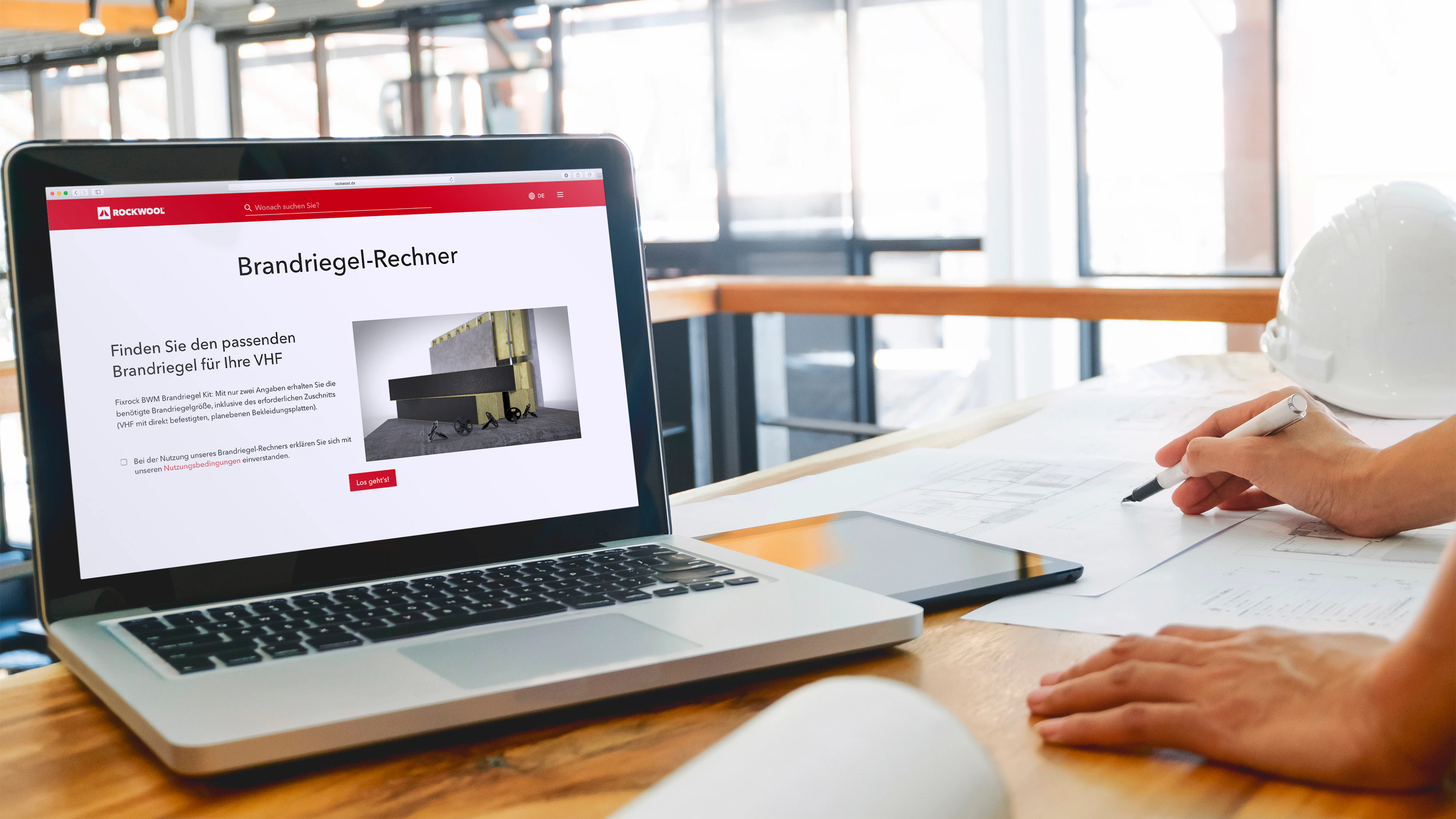 tool, brandriegel-rechner, teaser, teaser image, thumb, thumbnail, cladded facade, laptop, office, specifier, vhf, vorgehängte hinterlüftete fassade, germany