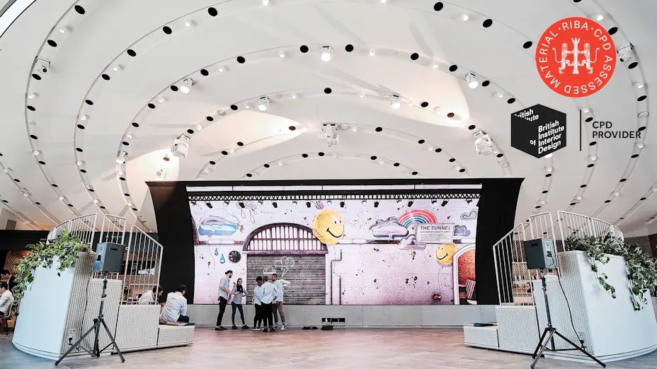 Rockfon® Mono® Acoustic installed in the Samsung KX, London