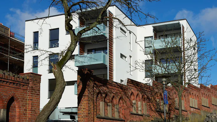 Reference cases, Denmark, Søren Møllers Gades Skole, apartments, facade