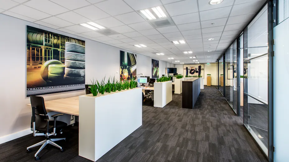 A comfortable workplace environment