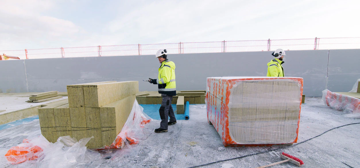 Reference case, Sweden, Umeå, Ikano, retail center, shopping center, TOPROCK CTF System, roof