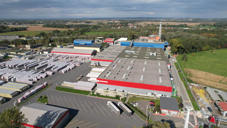 Factory Bohumín, picture of factory in autumn 2022