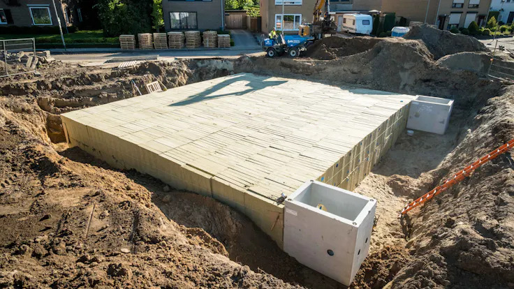 water management, case, construction, solution, lapinus