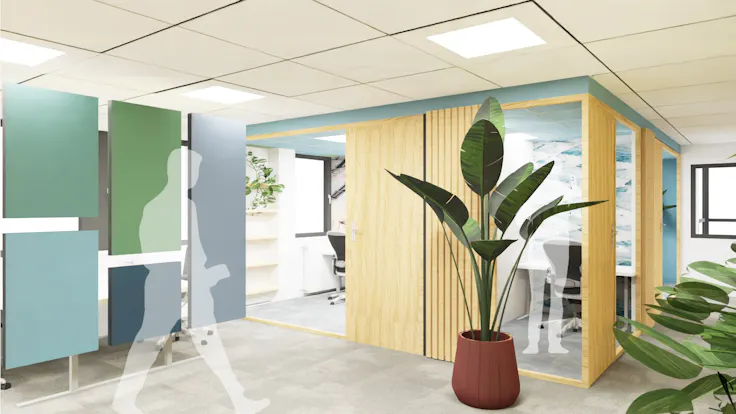 Rockfon Office Roermond - Working environment - Temporary Use