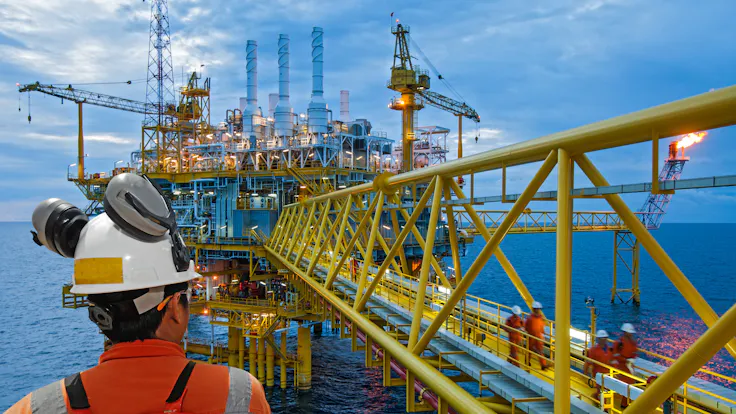 RockWorld imagery, products with life, pipes, oil rig, rti. Technical