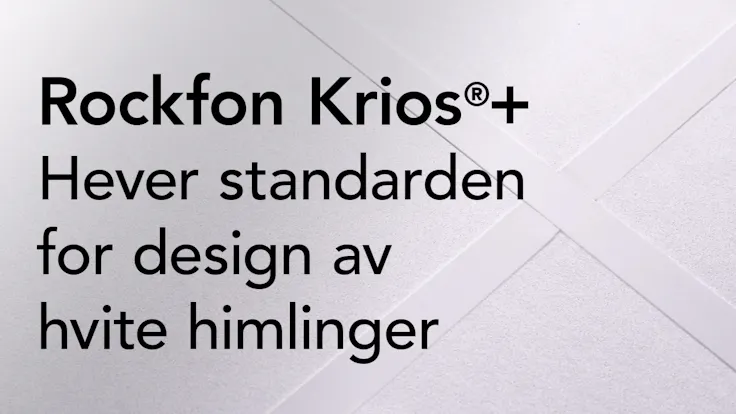 NO, Rockfon Krios+, Youtube Thumbnail