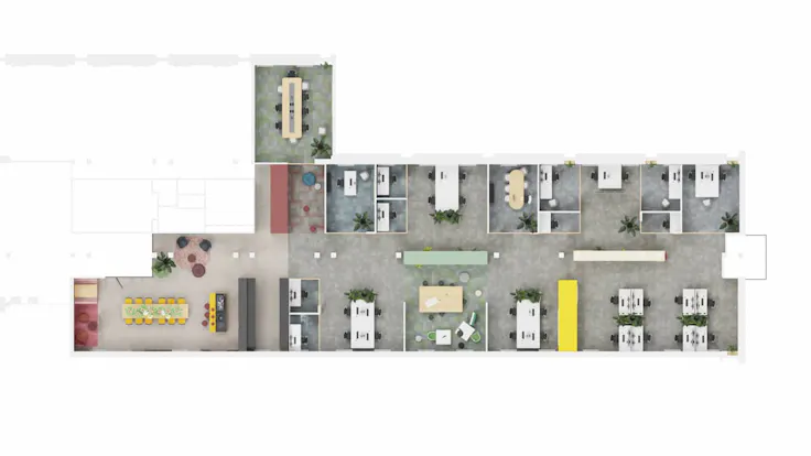 Rockfon Office Roermond - map - Temporary Use