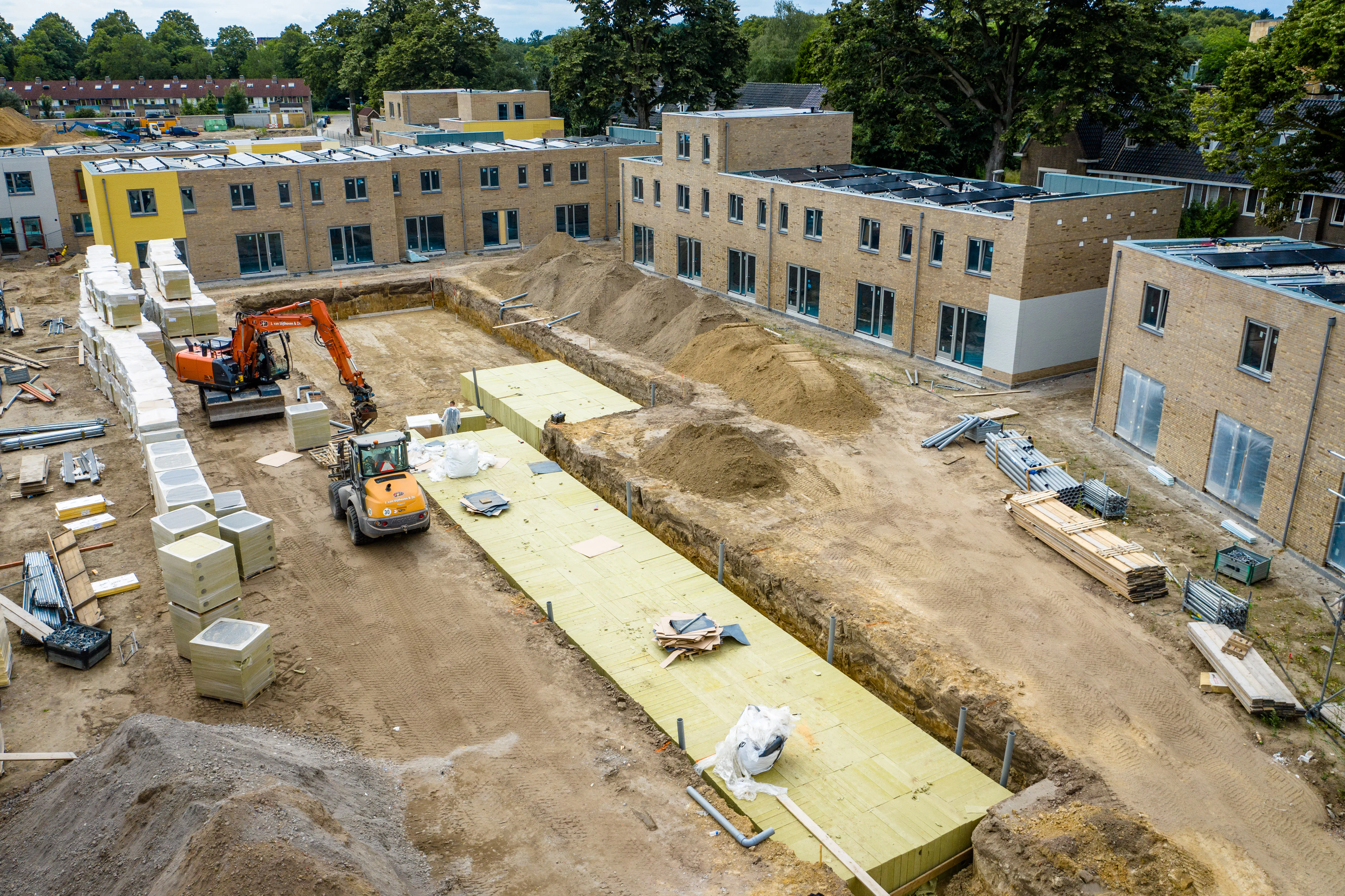 Afkoppelen op projectniveau - centrale voorziening
