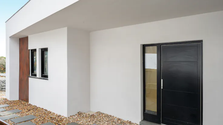 Miraflores de la Sierra, single family house, REDArt Woods, facade
