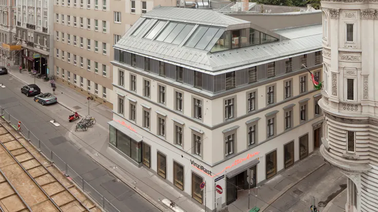 reference, vinzirast mittendrin, roof construction, wien, austria