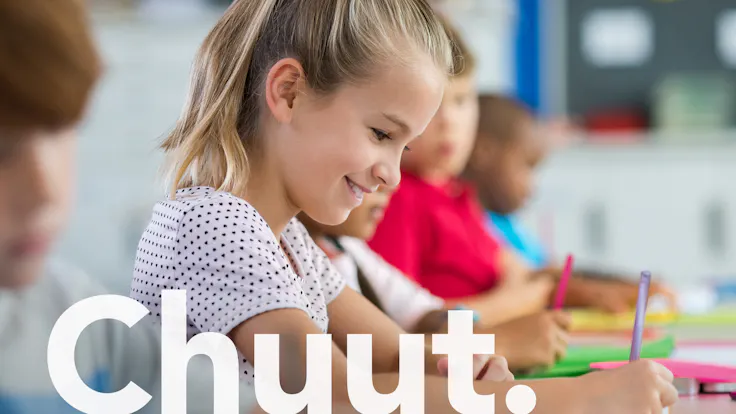 Brand Campaign, Brand Refresh, Onomatopee, Sound Words, Chuut, People, Person, Kid, Model, School