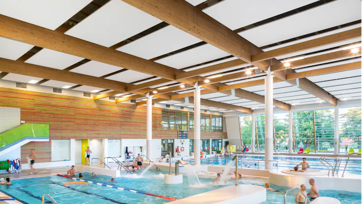 Aqua Zdrój,Poland,Wałbrzych,800 m²,ETC Architekci Spółka z o.o. Spółka Komandytowa,SUF-SYSTEM,Bartosz Makowski,ROCKFON Sonar,D-edge,2400x600,white, swimming pool, leisure