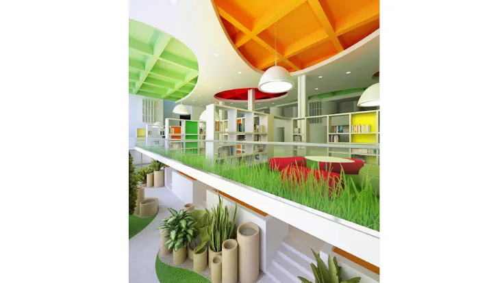 contest contribution - Concept-of-Ceiling_Federal State-Funded Educational Institution MGADMT, Rockfon, RU