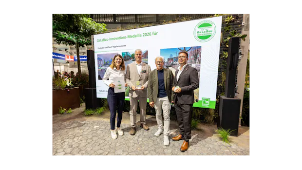 Verleihung der GaLaBau-Innovations-Medaille 2026;- Award ceremony GaLaBau-Innovation-Medal 2026: - GaLaBau 2026
