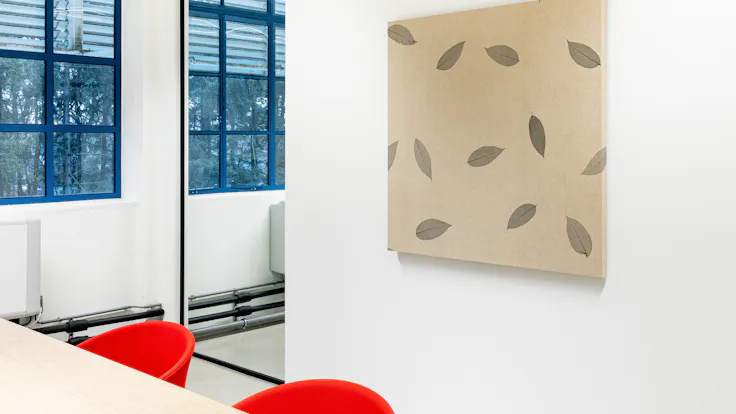 Open Plan Office in intoAction in Best Netherlands with Rockfon Eclipse Senses A-Edge