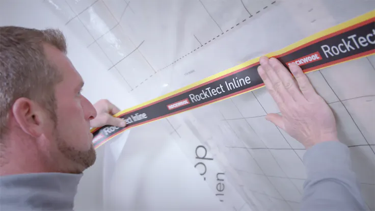 thumb, thumbnail, video, installation, installation guide, guide, roof, pitched roof, airtightness, luftdichtsystem, rocktect, germany
