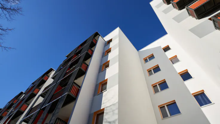 renovation, ETICS, reference, WDVS, Leipzig, Wohnungsbaugenossenschaft, Germany