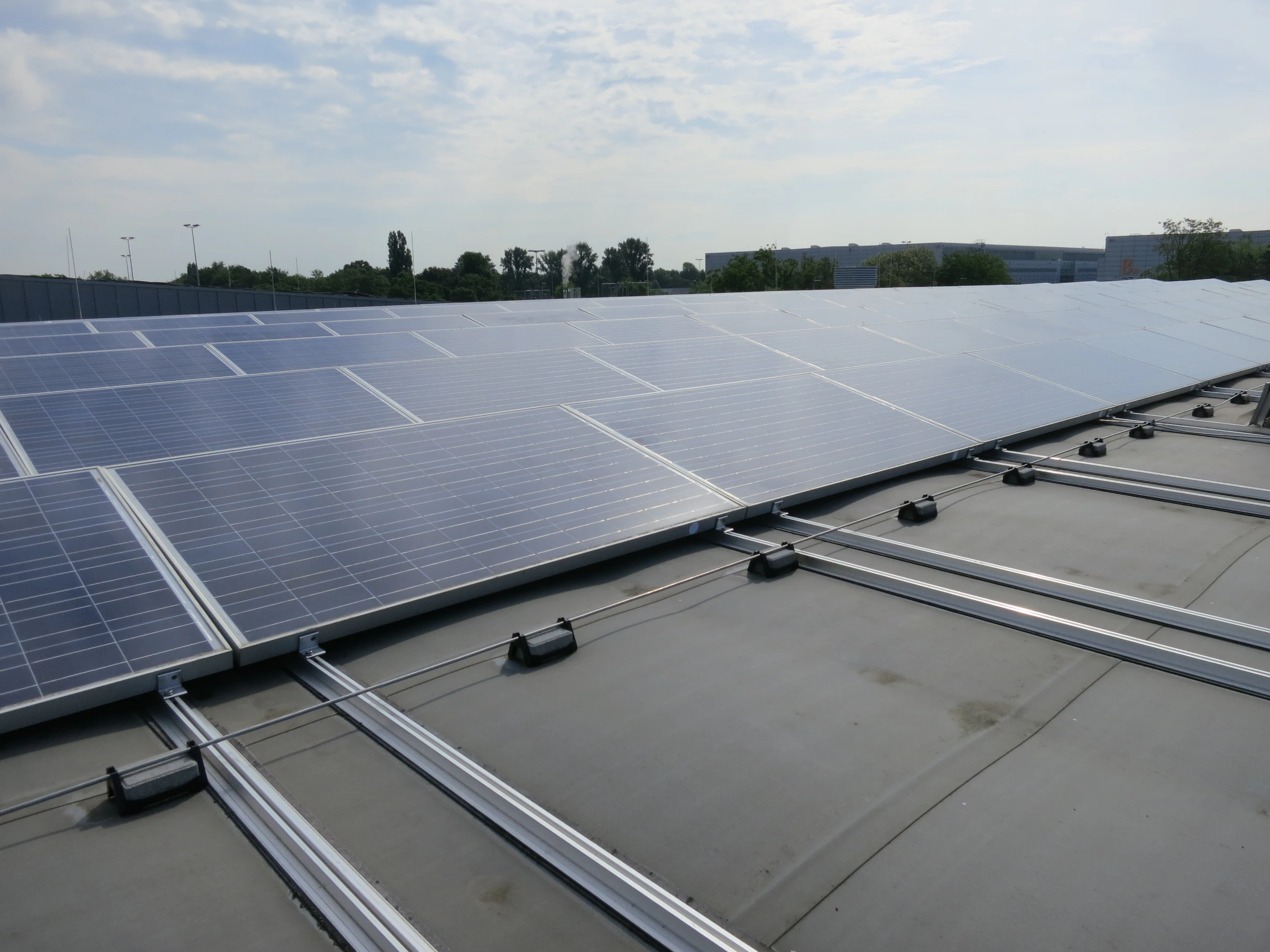 flatroof, flat roof, insulation, solar panel, solar panels, germany, Fotos ASG, solarrock