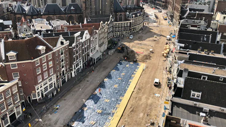 Rockflow project Amsterdam Nieuwe Zijde noord