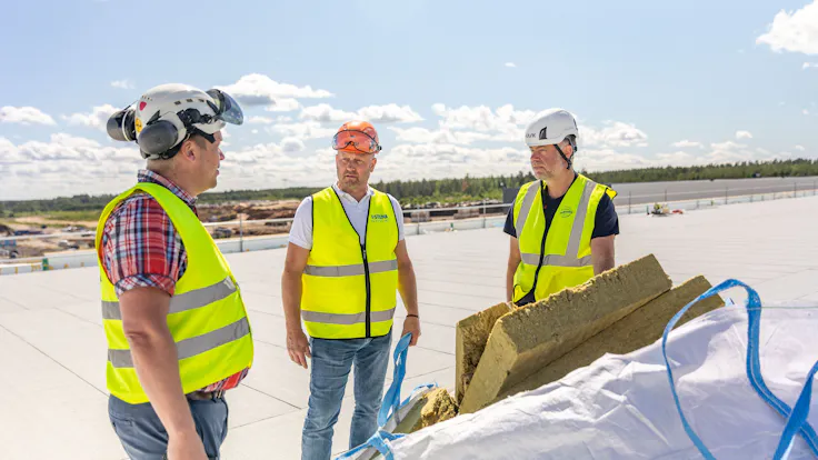 Eskilstuna, Distribution Center, Frode Laursen, Underlag Energy & Takboard