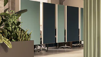 Rockfon Canva Hanging Divider - Rendering #2
