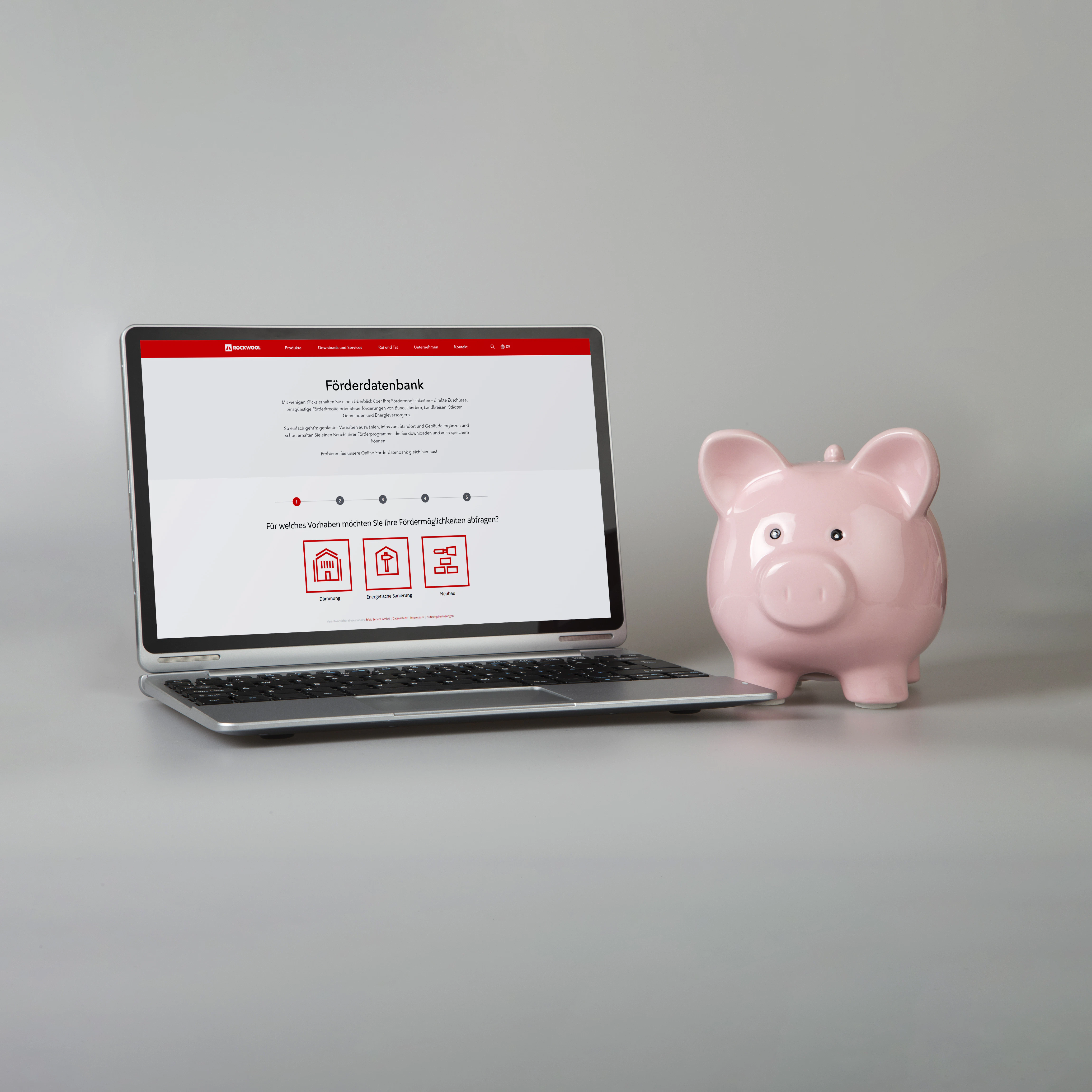 foerderdata, tool, laptop, screen, piggy bank, teaser, germany