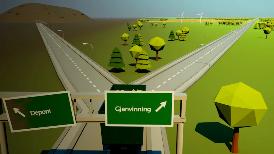Rockcycle resirkulering av produkter av steinull