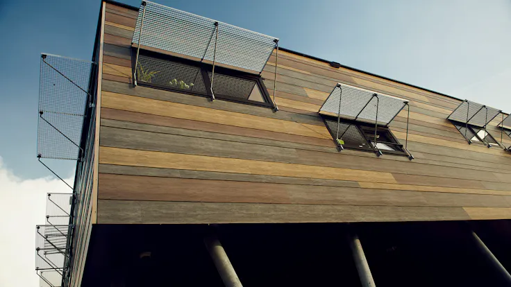 ‘The Tree House' community school project in Zaltbommel, The Netherlands with Rockpanel Woods exterior cladding