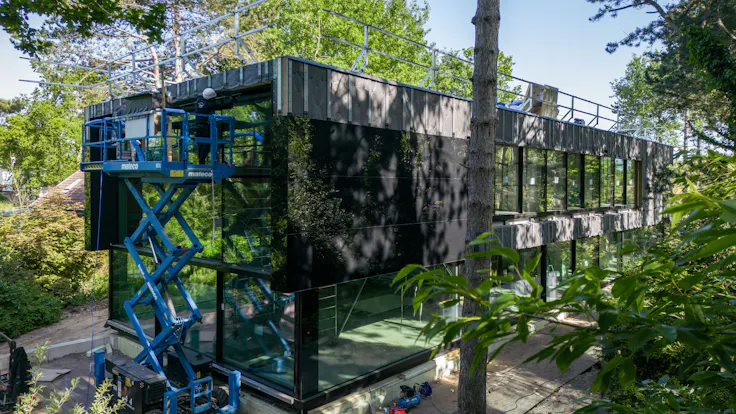 Single house in Wassenaar The Netherlands.