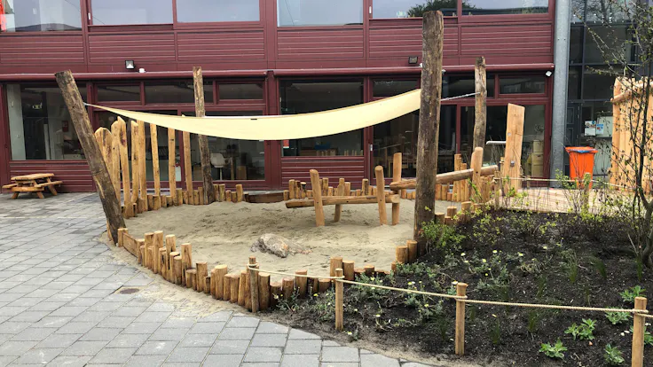 rockflow water management den haag paschalis school before after buffer infiltration project