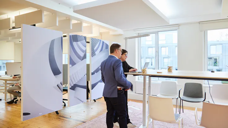 Rockfon & Wiesner Hager Showroom.